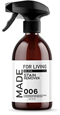 Made For Living - Red Wine Stain Remover | Use on Carpets, Clothes, and Upholstery. 500ml