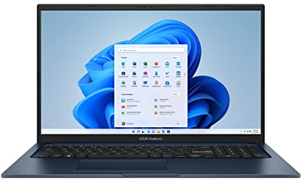 ASUS Vivobook 17 Laptop con pantalla HD+ de 17.3 pulgadas, CPU Intel Core PENTIUM 8505, gráficos Intel UHD, 8 GB de RAM, 256 GB SSD, Windows 11 Home, azul silencioso, F1704ZA-DS24