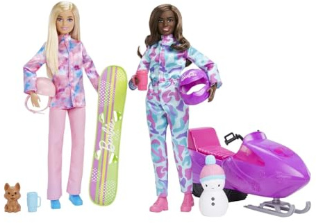 Mattel - Coffret Sport d'hiver - Barbie