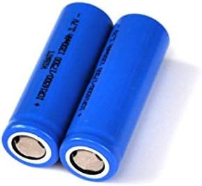 JJoias Compatible con Batería Recargable De Iones De Litio 3.7 V 16500. Baterías De Iones De Litio 17500. 1200MAH para Linterna. Afeitadora Eléctrica.2 Piezas