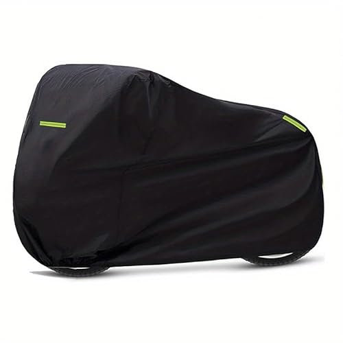 GDUTBC Fundas Motos para Harley Davidson Custom 1200, Cubre Moto Impermeable Protector Viento Antipolvo UV Exterior Protector, Funda Protectora Motocicleta Accesorios,A
