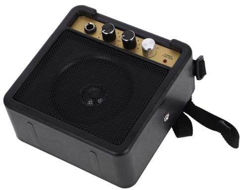 NUOBESTY Ampli Guitare Électrique Portable Mini Amplificateur à Tubes Ampli Guitare Entraînement Accessoire Électrique