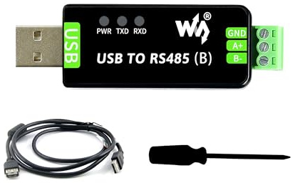 Industrial USB to RS485 Bidirectional Converter with Original CH343G, Multi-Protection Circuits, Supports Linux, Android, Wince, Win11/10/8.1/8/7/XP, etc.