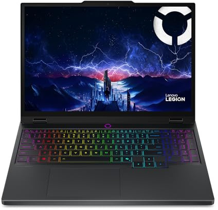 Lenovo Legion 5 15IRX10 Gaming Laptop, Intel Core i7-13650HX, 16GB DDR5 RAM, 1TB SSD, NVIDIA RTX 5050 8GB, 15.1 OLED Display, Windows 11 Home, Black