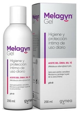 MeIagyn Gel Higiene Íntima 200 ml | Gel dermoprotector de uso externo | Con aceite del árbol del té 0,6% | Sin parabenos ni colorantes