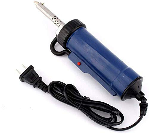 1 x 220 V 30 W 50 Hz Tin Automatic Suction Pump, Electric Desoldering Gun, Electric Electric Vacuum Pump, desoldering Tool, for Pump Repair (Blue)