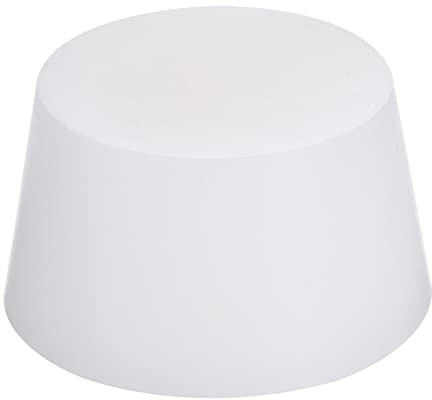 sourcing map Gummi Silikonstopfen Stopfen 55mm bis 68mm reinweiß Pulverbeschichtung