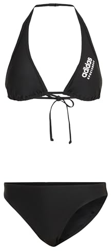 adidas Kvinnor Halterneck Bikini, Black, S
