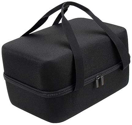 Dickly Bolsa de Almacenamiento para Proyector con Bolsillos Bolsa de Transporte Impermeable Multiusos