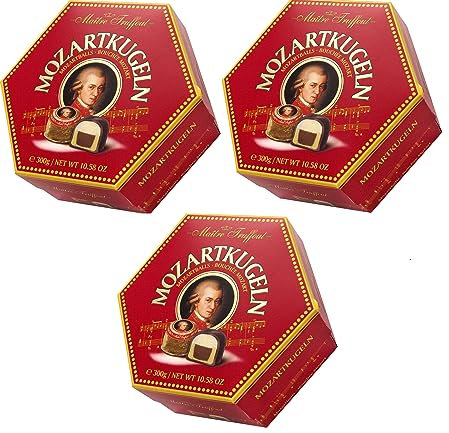 3 Confezioni dai Scatola Regalo di PALLE DI MOZART 300 GR