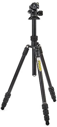 3 Legged Thing Punks Travis 2.0 Magnesium Alloy General Use Tripod - Adjustable, Multi-use Camera Tripod with Three Detachable Legs4885868 (Black)