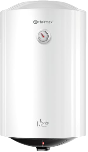Thermex Vision V 30 L – Elektrischer Warmwasserspeicher | Vertikale Wandmontage | 1500 W | Energieklasse B | Drucklos | Emaillierter Boiler mit Korrosionsschutz | Weiß