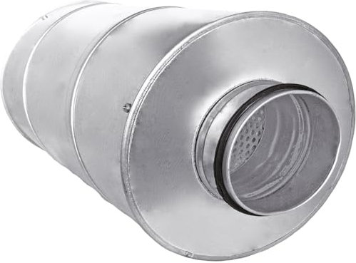 AXELAIR Piège à son - Isolé laine de verre - 50mm 0,6m - Ø160 - VMC et ventilation