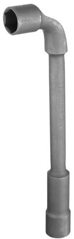 QUARKZMAN L-förmiger Winkelschlüssel 16mm CR-V Doppelseitiger metrischer Sechskant-Steckschlüssel mit 6 Punkten für allgemeine Reparaturen, Pipeline, Fahrrad- und Autowartung