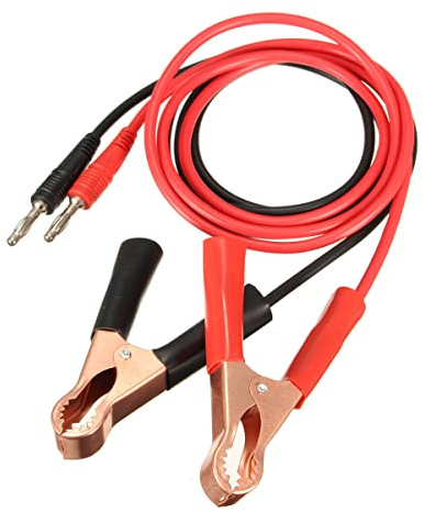 2 pinzas de clip de batería de coche de 15 A a 80 mm