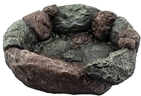 Vogelbad Garten 35cm, Vogeltränke Stein, Wassertränke für Vögel, Vogelbrunnen, Vogel-Badewanne, Vogeldusche, Vogeltränken, Vogeltränke groß, Vogeltränke Garten, Wasserschale für Vögel draußen