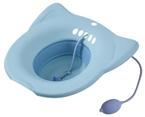 Ipetboom 1satz Faltbarer Sitzbadebereich Für Erwachsene Hygienische Reinigung Für Schwangere Senioren Geburt Robustes Design Mit Wandhalterung Für Einfache Aufbewahrung Mit Spritzschutz