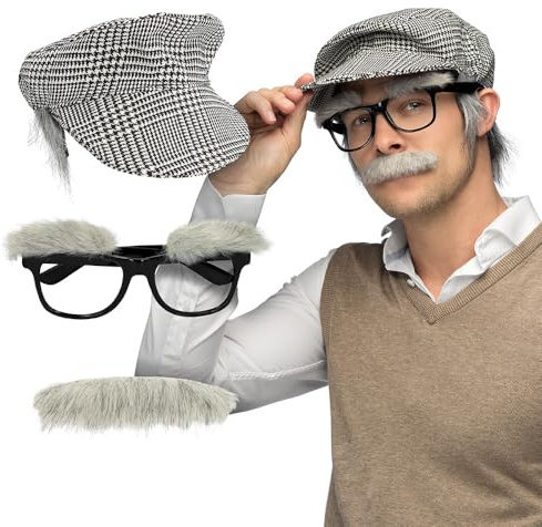 Boland - Kostümset für Erwachsene, mehrteiliges Accessoires Set für Festival, Karneval oder Mottoparty