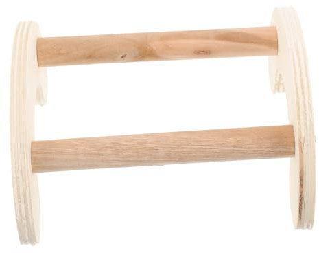 YARNOW Holz Hühnerstangenständer Für Papageien Und Küken Robustes Stehgestell Trainingsstange Aus Holz Für Haustier Vögel Einfache Installation Und Handhabung