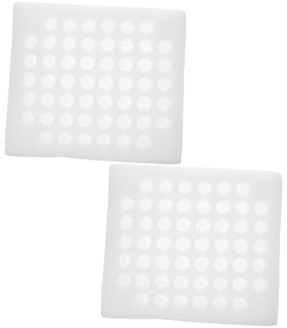 Homoyoyo 2pezzi Contenitore per Uova Schiuma Spessa Vassoio Riutilizzabile per Uova Fresche di Quaglia Leggero e Portatile per Protezione Durante Trasporto e Conservazione Casa