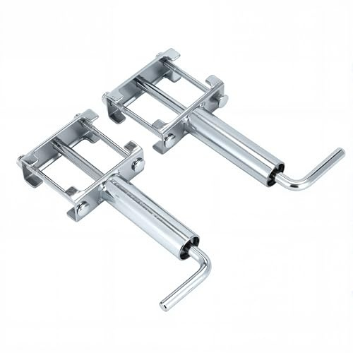 RV Fifth Wheel Landing Gear Quick Release Pull Pins, 2 Pack Spring-Loaded 3/8 Pin Fits 7/16 Hole, Bolt-On Installation, Replace OEM #308287, Zinc Plated
