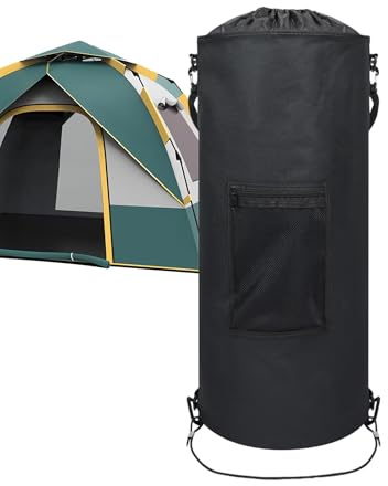 Genérico Cubo De Basura Para Barcos | Contenedor Para Camping,Contenedor Plegable Impermeable Con Cierre De Cuerda Para Camping, Viajes En Carretera Y Exteriores 42-57 Litros