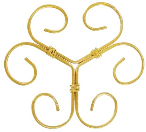 Stabilizzatore per piante, riutilizzabile, regolabile, in ferro, supporto da giardino per orticoltura all'aperto con boccioli di rosa e piante rampicanti, orchidee, serre in vaso, gladiolo, casa