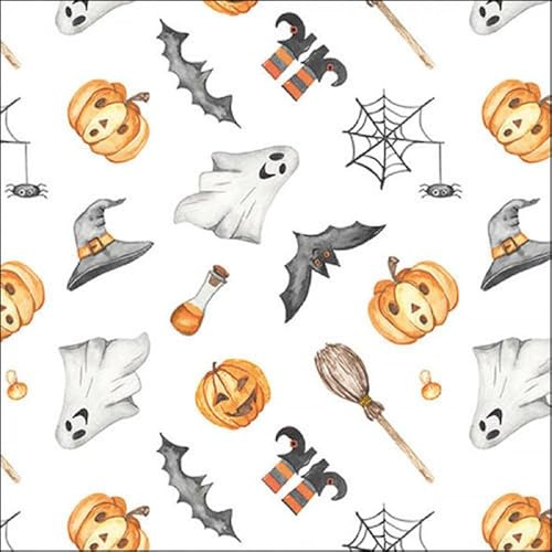 20 Servietten Weitere Spektakel um Halloween als Tischdeko. Papierservietten mit Motiv. Auch für Decoupage und Serviettentechnik 33x33cm