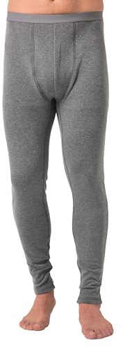 JP 1880 839846 - Mutande Termiche da Sci Lunghe, Livello 3 - Ultra Calde, Grigio., 7XL