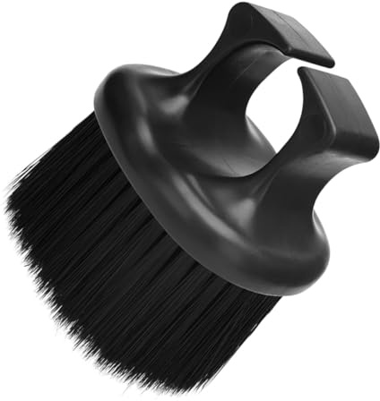 Beavorty Cepillo para Barba y Bigote para Hombres Diseño Ergonómico y Anillo, Material Nylon y Pp, Cómodo y Portátil para Uso Diario y Viaje