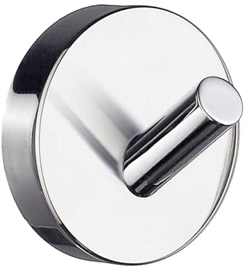 Smedbo Home Chromed Towel Hook, Polished Chrome