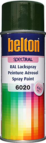 belton spectRAL Lackspray RAL 6020 chromoxidgrün, glänzend, 400 ml - Profi-Qualität