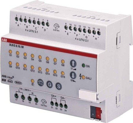 ABB Stotz Eib-Schaltaktor 8F 16-20A, REG, Dali DLR-S 8.16.1M, 1844982