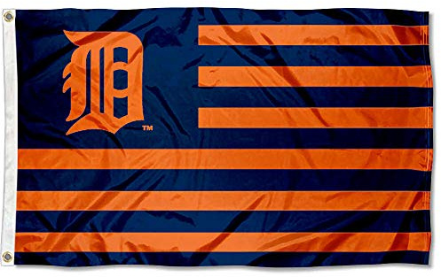 Detroit Tigers Nation Flag 3x5 Banner