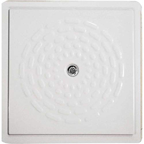 Dianhydro PIATTO DOCCIA FILO PAVIMENTO IN VETRO RESINA CON PILETTA 70 x 70