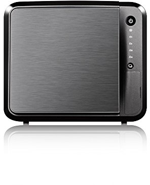 Zyxel Privater Cloud Speicher / Storage [4-Bay NAS] mit Fernzugriff und Media Streaming (JBOD, RAID 1, RAID 5) [NAS542]