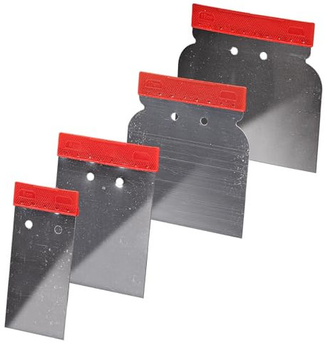Flächenspachtel Japanspachtel Spachtelset Spachtel im 4er Set 50/80/100/120 mm