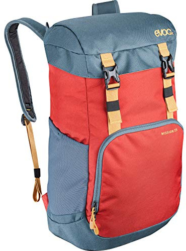 EVOC MISSION 22l Reiserucksack Tagesrucksack Top-Loader-Rucksack für den täglichen Einsatz (Volumen: 22 l, Organiser-Fächer, gepolstertes Laptop- und Tablet-Fach)