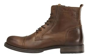 JACK & JONES JFWRUSSEL LEATHER COGNAC 19
