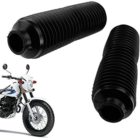 Create idea 1PAAR Faltenbalg Gabelschützer Gabelfaltenbälge Gabel KIT 250mm x 32mm