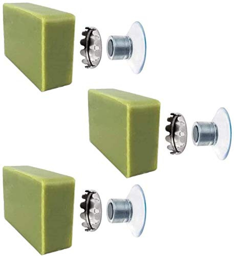 SudoreWell® 3 x flytande tvålhållare med magnet för tvål upp till 150 g