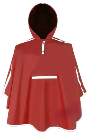 Salzmann Wasserdichter Regenponcho für Kinder | 5-15 Jahre | Größe 116-164