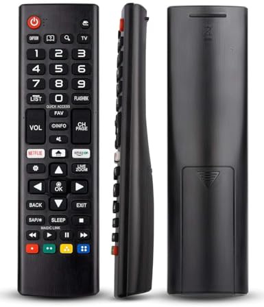 Ersatz Fernbedienung für Alle LG Modelle Universal TV Remote Control AKB75095307 AKB75095308 AKB73715601 (Alle Modelle)