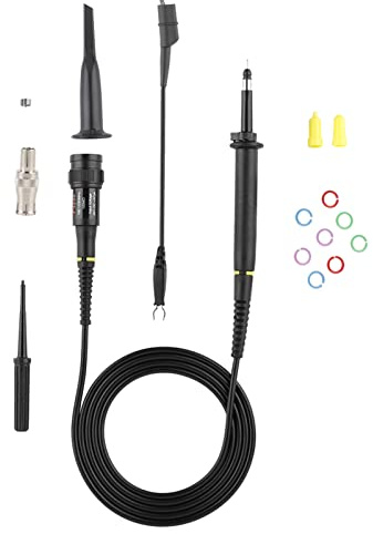 P4250 Oscilloscope Haute Tension Sonde 100 1 2KV 250MHz C Dile Clip BNC Test Kit Bagima Scope Probes X100 Oscilloscope 20x9x3