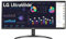 LG 34WQ500-B - Monitor UltraWide 21:9, 34 Pulgadas, Panel IPS, 1001:1, 2560 x 1080, HDMI, SuperResolution+, FreeSync, HDR10, Clasificación F, 100 Hz, 5 ms