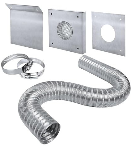 Pellet Stove Air Ventilation Set Efficiently Enhances Combustion Easy Installation Designs for Various Models Use