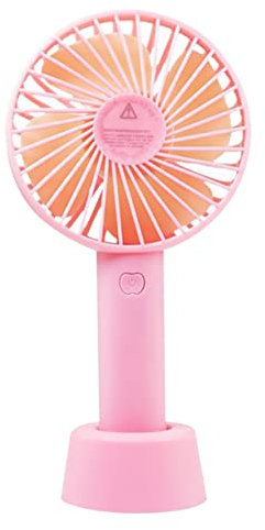 CIYODO Ventilador de Mano Portátil USB 1200 Mah Plástico Rosa