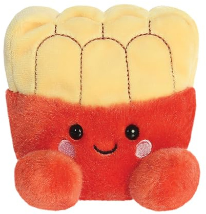 AURORA, 33689, Palm Pals Frenchy Fries, 13cm, Soft Toy, Red & Orange