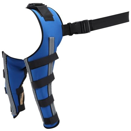 Ahuuen Hundebeinschiene - Verstellbare Stützschiene Für Hund | Stützbandage für Hinterläufe - Zur Stabilisierung Bei Gelenkschwäche Und Rehabilitation Verletzungen