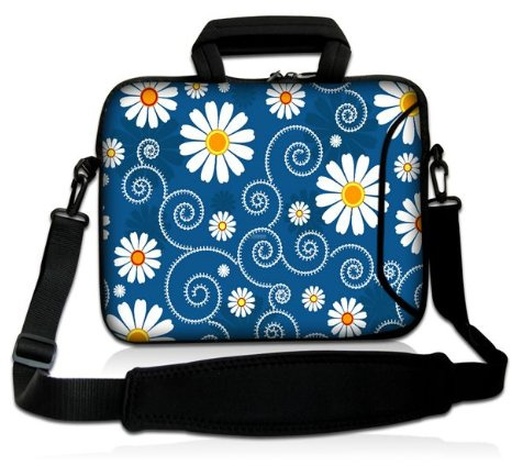 Sidorenko Notebooktasche mit Zubehörfach und Schultergurt für Größe 41,5 cm x 31 cm Laptops (17-17,3 Zoll) neopren/Hülle/Laptop-Tasche/Computer-Tasche/Netbook-Tasche/Ultrabook-Tasche/Schutz-hülle